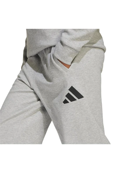 adidas Unisex Çocuk  Gri  Eşofman Altı J FI LOGO PT JC7565 - 4