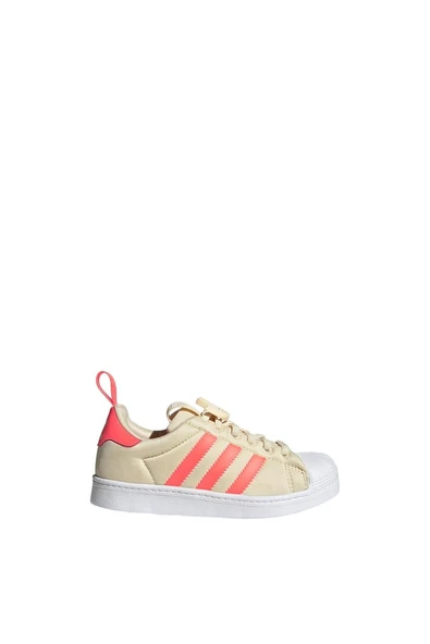 adidas Sarı Unisex Çocuk   Sneaker SUPERSTAR 360 CF C JH5214 - Resim 2
