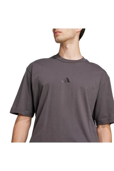 adidas Erkek  Siyah  T-shirt GRAPHIC TEE JD5827 - 6
