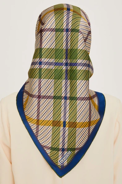 Armine E24KA9247D0281 Dj Saf İpek Eşarp 9247D (T) - Resim 4