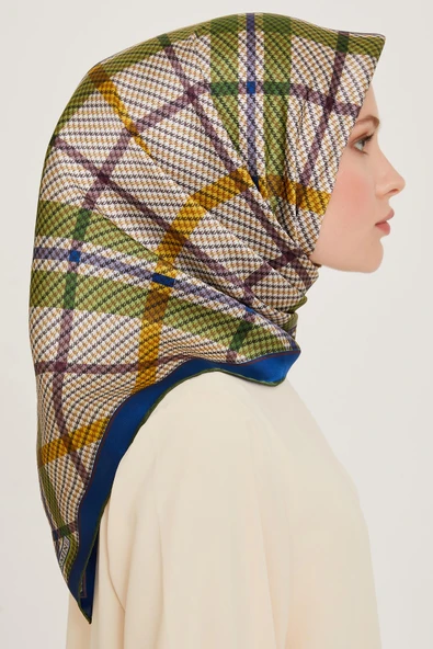 Armine E24KA9247D0281 Dj Saf İpek Eşarp 9247D (T) - Resim 2
