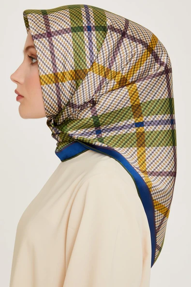 Armine E24KA9247D0281 Dj Saf İpek Eşarp 9247D (T) - Resim 3