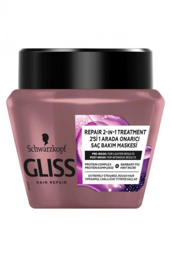 Gliss Serum Deep Repair Onarıcı Saç Maskesi 300 ml