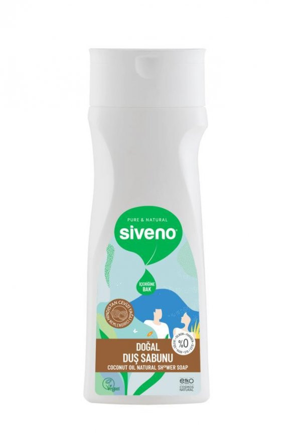 Siveno 100 Doğal Hindistan Cevizi Yağlı Duş Sabunu 300 ml