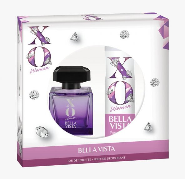 Xo Kadın Parfüm Bella Vista 100 ml + Deodorant 125 ml
