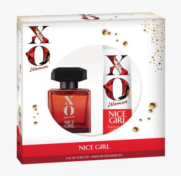 Xo Kadın Parfüm Nice Girl 100 ml + Deodorant 125 ml