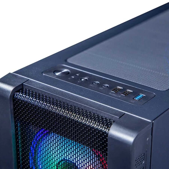Turbox Tx174 i5 2400 8GB Ram 256GB SSD 4GB GT730 23.6 inç Monitör Masaüstü Oyun Pc Bilgisayarı - 4