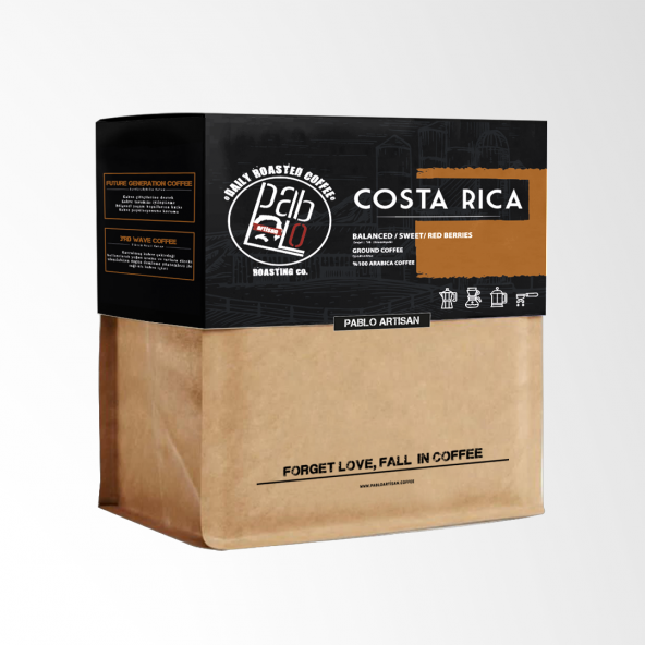 COSTA RICA Nitelikli Çekirdek Kahve 500 Gr.