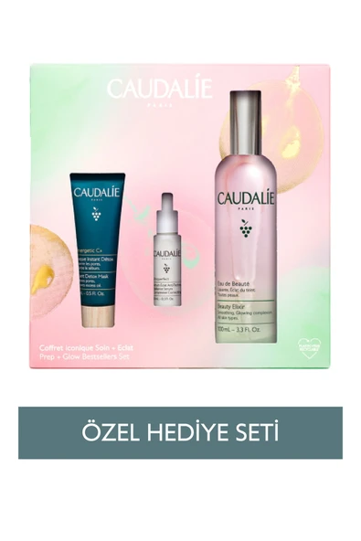 Arındırıcı & Işıltı Verici Üçlü Set - Beauty Elixir 100 Ml + Serum 10 Ml + Detoks Maskesi 15ml