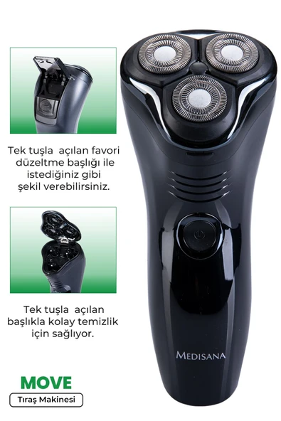 Medisana MD-7803 Move Tıraş Makinesi