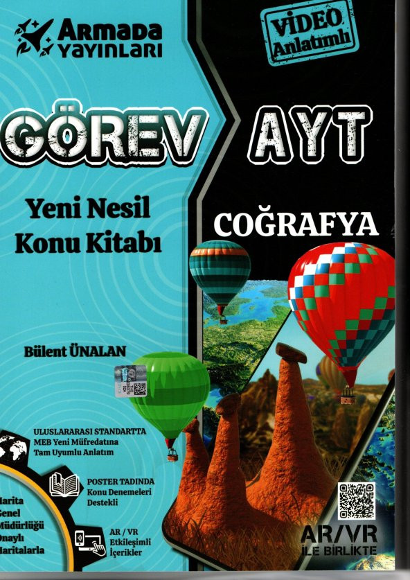 Armada Görev Yks Ayt Coğrafya Konu Kitabı Yeni Nesil