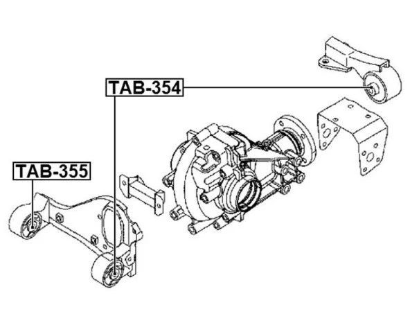 Difransiyel Burcu Terios 2006- - Resim 2