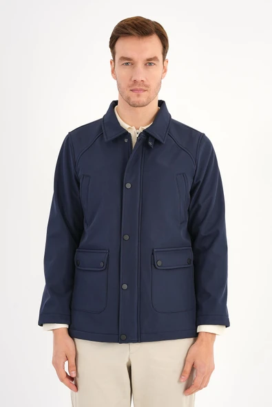 Urban Lacivert Softshell Mont