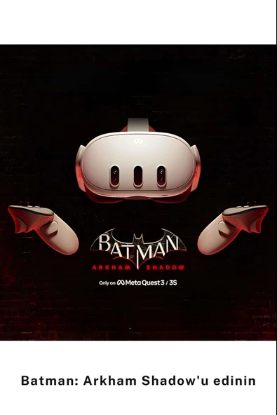 Meta Quest 3 512 GB Batman Arkham Oyunlu Sanal Gerçeklik Gözlüğü - G - 2