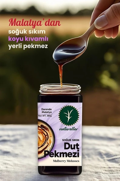 Dut Pekmezi Soğuk Sıkım Malatya - 380 gr (5 Adet) - 2