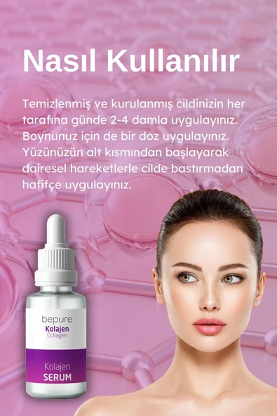 Yaşlanma Karşıtı Ve Gözenek Sıkılaştırıcı Collagen Serum 30ml - 3