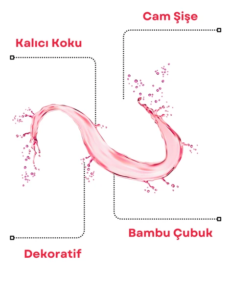 Axodine Pudra Bambu Çubuklu Oda Kokusu 100 ML - 2