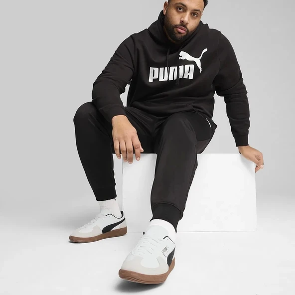 Puma Essential No.1 Logo Erkek Siyah Günlük Stil Eşofman Altı 68264801 - 2