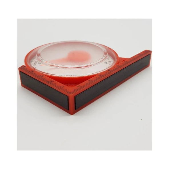 Bts 12103 Mıknatıslı Açı Ölçer Gönye 0-360 Derece - 3