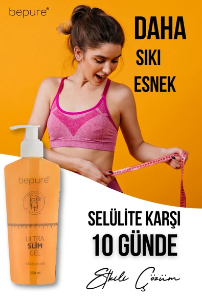 Selülit Gidermeye Yardımcı Jel, Bölgesel Incelme, Çatlak Giderici, Sıkılaştırıcı Selülit Jeli 250ml - 3