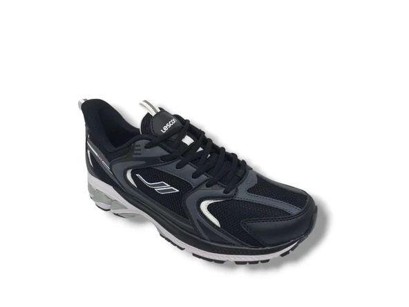 Lescon Orıon 2 Unisex Siyah Koşu Yürüyüş Spor Ayakkabı - Resim 2
