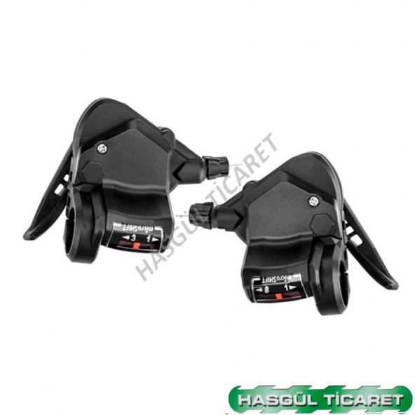 Hsgl Bisiklett microSHIFT TS-38 3x7 vites kolu Shimano mod