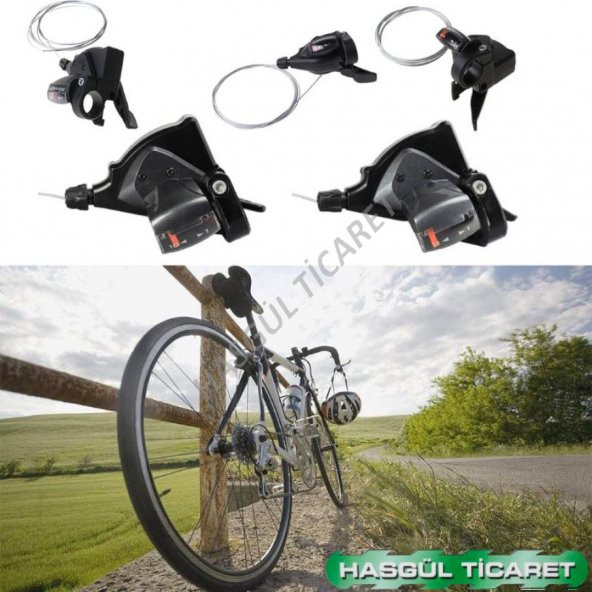 Hsgl Bisiklett microSHIFT TS-38 3x7 vites kolu Shimano mod - 2