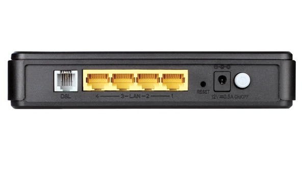 D-Link ADSL2 + 4 Port Router Annex B DSL-2540U - 2