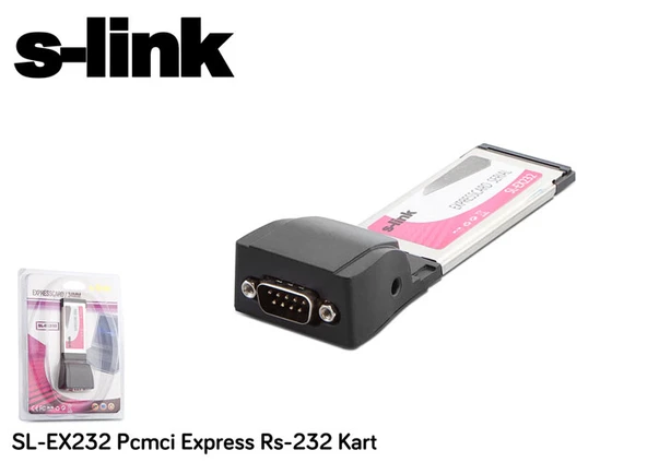 Sl-Ex232 Express To Rs232 Pcmcı Kart