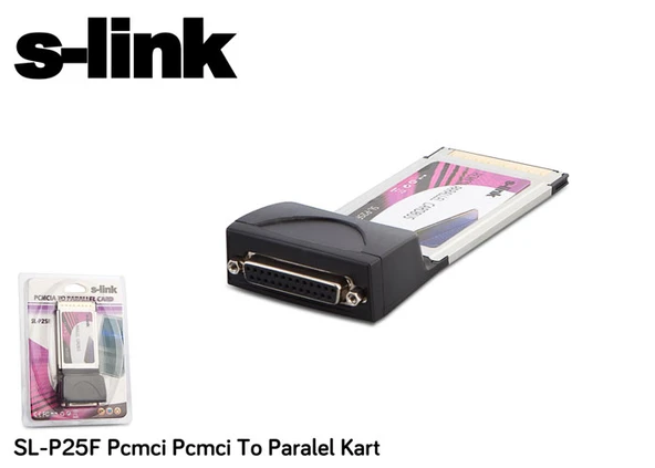 S-link SL-P25F Pcmci Pcmci To Paralel Kart - 3