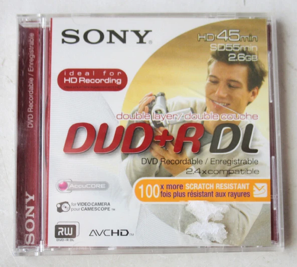 Sony DVD+R DL 2.6GB Kutulu HD 45 Dakikalık - 3