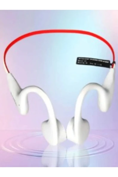 Heifer Kemik İletimli Bluetoothlu Kablosuz Kulaklık Siyah / Beyaz - 3