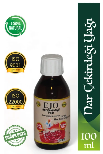 EJO SOĞUK SIKIM NAR ÇEKİRDEĞİ YAĞI / %100 SAF VE DOĞAL NAR ÇEKİRDEĞİ YAĞI