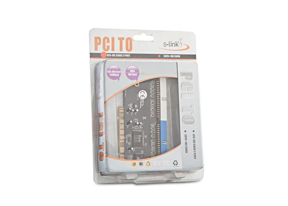 S-Link Sl-C66 2 Port Ide Pcı Kontrol Kart ürün görseli 1