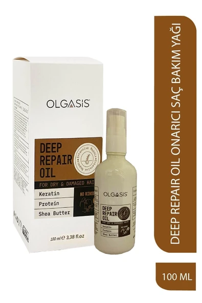 Deep Repair Oil Aşırı Yıpranmış Saçlar İçin Hızlı Onarıcı Saç Bakım Yağı