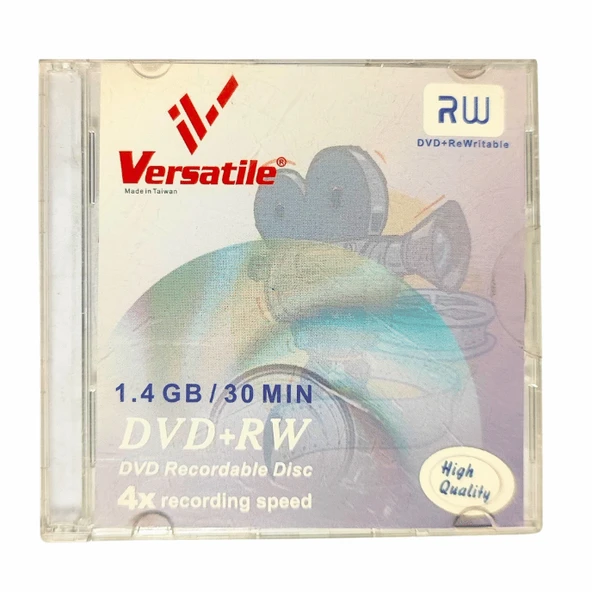 Versatile DVD+RW Mini 1,4 Gb 30 Dakikalık Kutulu Hight Quality