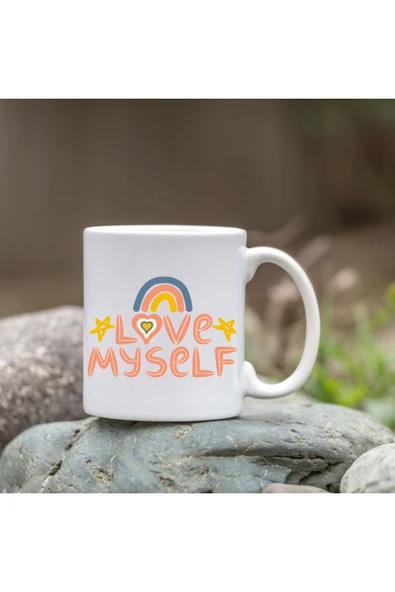 Özcan Tasarım Kendimi Seviyorum Bardağı - I Love Myself Glass ürün görseli