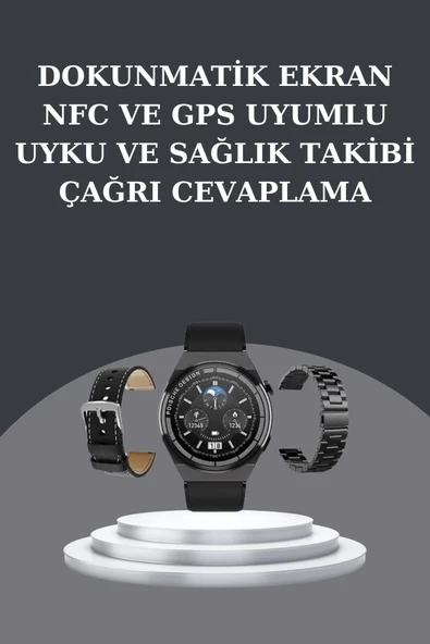 Yeni Nesil Akıllı Saat Ve Bluetooth Kulaklık Titreşim Bildirimleri Uyku Takibi - 3