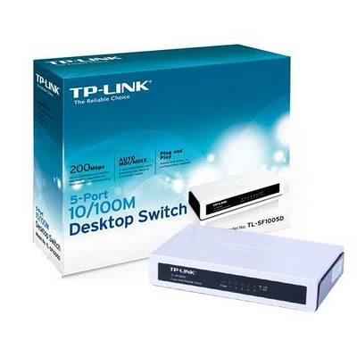 Tp-Link Tl-Sf1005D 5 Port 10/100 Mbps Desktop Switch - 2