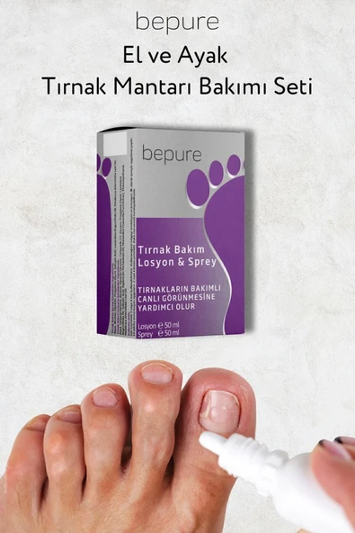 Ayak Ve Tırnak Mantarı, Kaşıntı Ve Koku Için Losyon & Sprey Seti 100 ml (50ML LOSYON 50ML SPREY) - 3