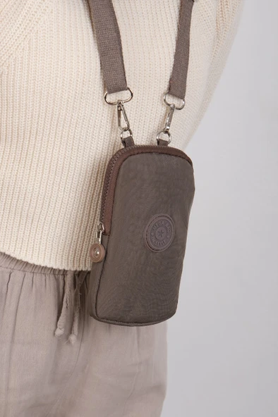 M 226 Mega Bag Krinkıl Kumaş Unisex Küçük Omuz Çantası, Telefonluk - 3