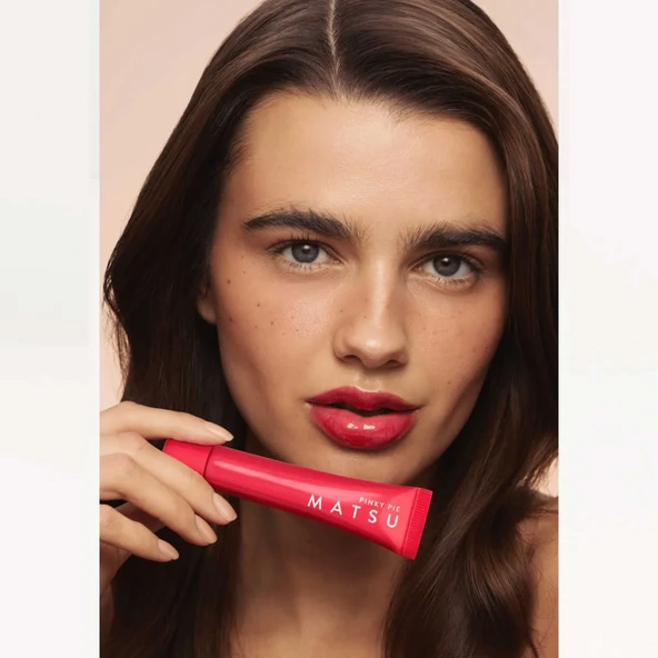 Matsu 2in1 Pinky Pie Parlatıcı Lip Balm 15 ml, Parlaklık & Nem, Shea Butter & Vitamin E - 2