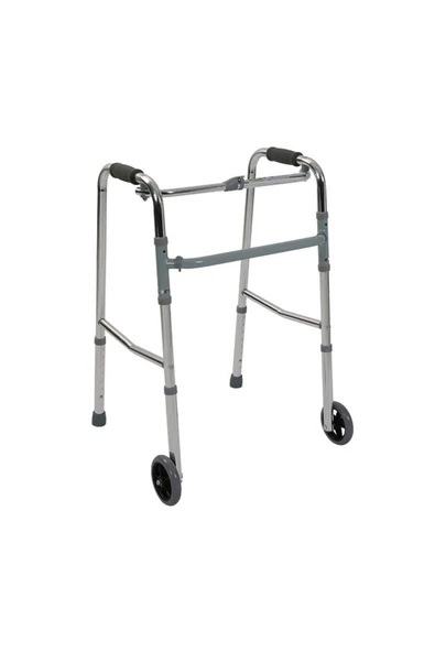GOLFİ  Pr-441 Alüminyum Tekerlekli Walker - Resim 2