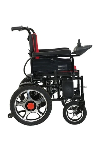 jetty  Jt 099 Akülü Tekerlekli Sandalye - Akülü Engelli Arabası Minder Hediyeli - Resim 5