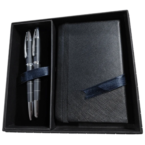 Steelpen Venüs 1711 Lux | Tükenmez & Dolma Kalem & Defter Set - 4