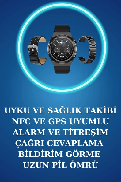 Akıllı Saat ve Kulaklık Seti Bildirim Görme Arama Cevaplama ANC Özelliği - 5