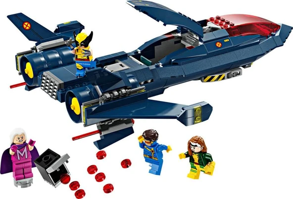 Lego Marvel X-Men X-Jet 76281 - Resim 2
