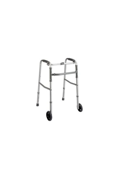 LOCO  Pr-443 Alüminyum Çocuk Tekerlekli Hareketli Yürüteç Aluminum Pediatric Walker W-wheels