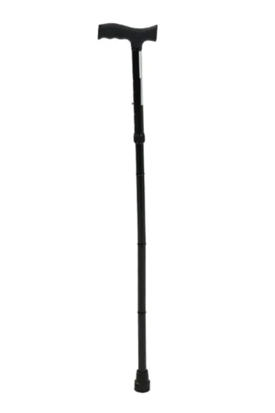 GOLFİ  Pr-104 Alüminyum Katlanır Baston(siyah) ürün görseli 1