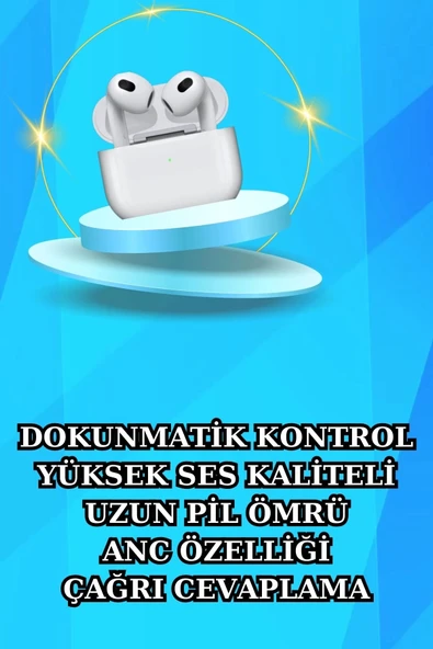 Akıllı Saat ve Kulaklık Seti Bildirim Görme Arama Cevaplama ANC Özelliği - 4